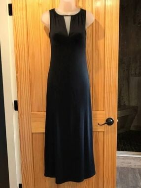 Stunning BCBG Jet Black Midi Dress